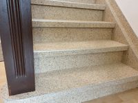 steinteppich-Holztreppen, Treppen Sanierung, Steinteppich